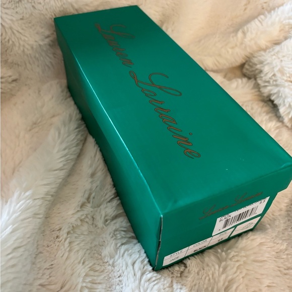 Lauren Lorraine Black Embellished Women's Slides/Sandals - Picture 6 of 7